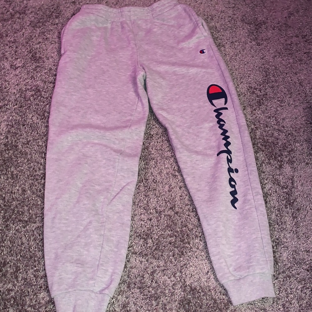 grey champion sweat pants